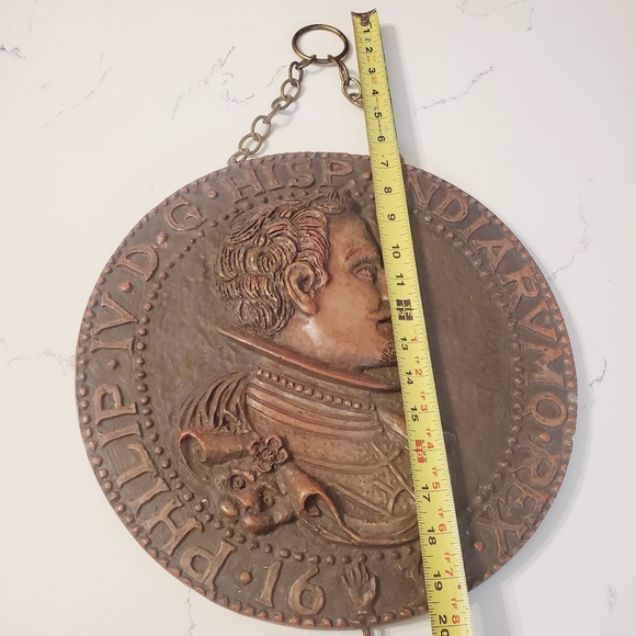 Finesse Originals  Art Sculptures Featuring Ancient Coin Philip IV D.G. - Picture 14 of 16